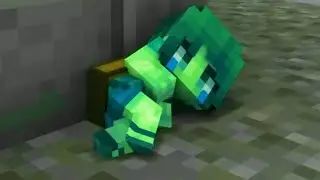 Poor Life Of Good Baby Skeleton! Sad! Minecraft Animation