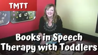 Books in Speech Therapy with Toddlers... Therapy Tip of the Week
