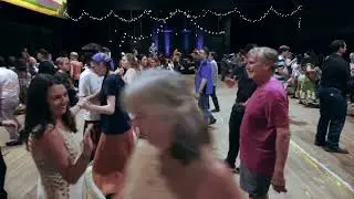 Contra Dance Sautee - Seth Tepfer & Playing with Fyre - Trip to the Trolly Barn