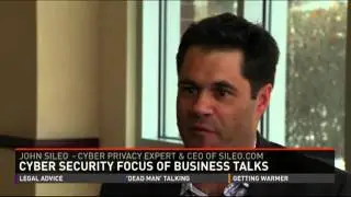 John Sileo on 9News Discussing Michelle Obama Being Hacked