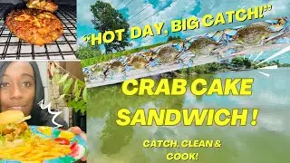 Crabbing Under the Sun: A Slow Start with a Sweet Catch, Clean & Cook!