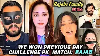 Rajab Butt told what happened in Grand PK Match, How his score was More 25 Oct Live #rajabfamilyvlog