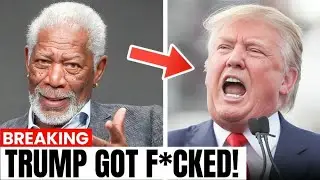 Morgan Freeman and Johnny Depp Just HUMILIATED Trump On LIVE TV!