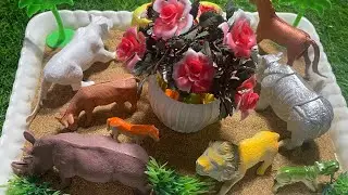 Satisfying Animal Toys Zoo | Wild & Farm animals toys🧸 | Asmr | #toys #wildanimals #asmr