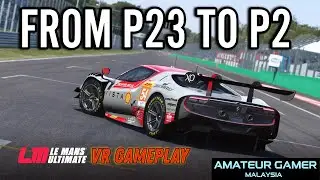 Le Mans Ultimate VR Gameplay - Ferrari 296 Bahrain GP