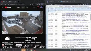 Lake Effect Snow Warning w/ KEB98 & live cam (Part 2)