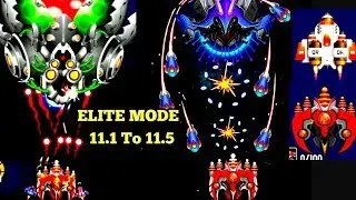Space shooter galaxy attack Gameplay | Elite Mode 11.1 To 101.5 Level | 2020