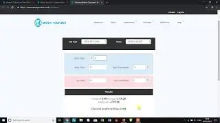 Matched Betting Guide - Placing your first free bet to generate profit