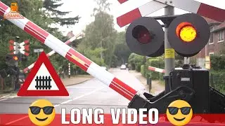 DUTCH RAILROAD CROSSING - LONG VIDEO - Bussem - Gooibergstraat