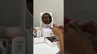 Organizador De Maquillaje De Lujo Con Espejo