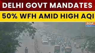 Delhi Government Mandates 50 Percent Work From Home In Public And Private Sectors Amid Hazardous AQI
