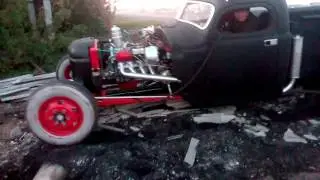 Rat Rod Frank. Первый выезд из гаража