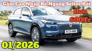 Gi&aacute; Khuyến Mại Honda HRV Thanhgs 1/2026 Mới Gầm Cao Rẻ Ngang Seltos Rồi, Gi&aacute; Lăn B&aacute;nh Mới | CarTVnew