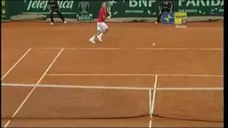 Federer - Bolelli  DAVIS CUP 2009  ITA-SVI  Best Roger's points