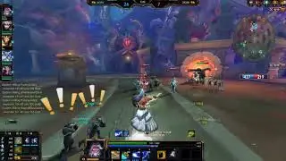 Zeus Kills Ares in Match, SMITE Season 8: Battleground of Gods.