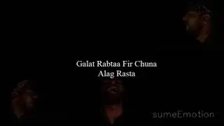 Alag Rastaa Lyrical Video | TMK Taezy | bvsumeE | sumeEmotion