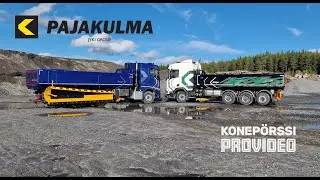 Pajakulma-tienhoitoauto &ndash; Pajakulma roadmaintenance truck. FIN 2023.