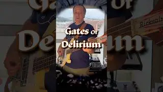 Gates Of Delirium - studio version bass line