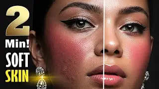 Add Natural Skin Texture After Retouch in Photoshop