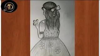How to draw a girl || Drawing tutorial || Drawing girl for beginners || Girl Sketch 