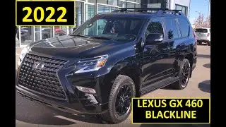 Пакет Lexus GX 460 Luxury Sport Design 2022 года получил название Blackline Edition в Канаде