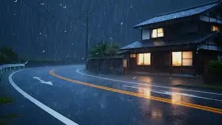 Rain Sounds For Sleeping 99% 🌧 Deep Sleep Without Effort Tonight 🌧 Heavy Rain & Thunder Cracks