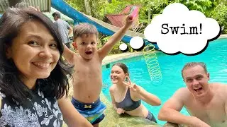 Sobrang init kaya napa swimming ang mga Aussies at half Australian na pabibe | Shanta Woolley