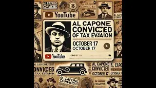 Al Capone Convicted of Tax Evasion Overview &ndash; October 17, 1931