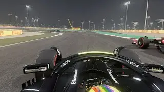 F1 23 Qatar circuit gameplay