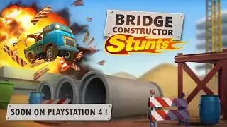 Bridge Constructor Stunts is Coming to PS4 - Trailer | Pure PlayStation