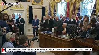 🇺🇸 Donald Trump Takes Questions on SCOTUS, Tariffs, Greenland, Denmark, NATO, Iran, Venezuela