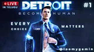 Detroit: Become Human | Choices Begin | Part 1 | Telugu Live