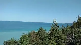 Scenic turnout at Arcadia MI