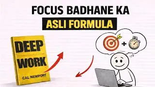 Focus Badhane Ka Asli Formula | Deep Work Book Summary in Hindi
