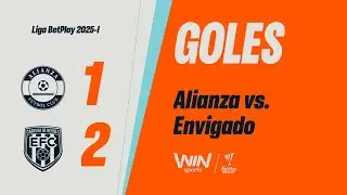 Alianza Valledupar vs. Envigado FC (goles) | Liga BetPlay Dimayor 2025-1 | Fecha 12