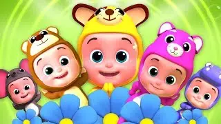 cinque piccoli bambini | canzoni per bambini | bambini rima | Five Little Babies | Baby Rhymes