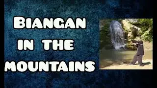 Biangan ( whip stick). Training in the mountains