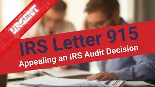 IRS Letter 915   Appealing an IRS Audit Decision