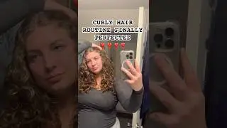 GRWM| CURLY/ WAVY HAIR ROUTINE #curlyhair #curlyhairroutine #wavyhairroutine