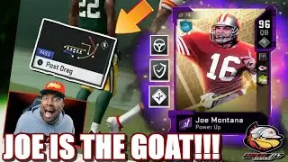 NFL 100 JOE MONTANA IS THE TRUTH!! MUT 20 Joe Montana Gameplay. New West Coast Offense Scheme!!!