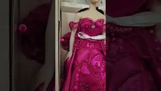 Ashton Drake Gene Doll &ldquo;An American Countess&rdquo; Sequined Pink Gown