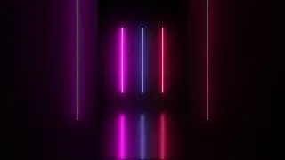 Neon Lighting Effect in After Effects | Mesmerizing Visuals | Nomad Vikas  #motiongraphicsmagic