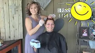 Shai 101, S1, E5-2, #Make-over (2 van 3)  Elzabe, MAKE-OVER, 10 jaar grys... Grey to brunette