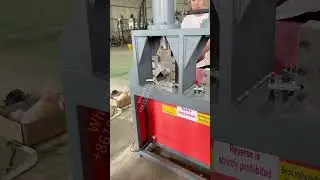 Multi-station hydraulic iron cutting machine #ironworkers #customironwork#ironworkersunion