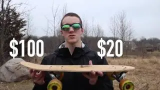 Wooden Penny Board!