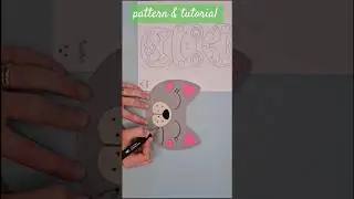 Quick and Easy Felt Animal Envelopes Tutorial! (Bear, Fox, Frog, Cat) 🐻🦊🐸🐱