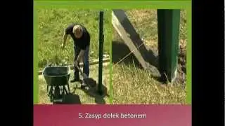 Betafence - montaż paneli ogrodzeniowych Nylofor na słupach Quixolid