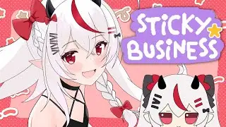 Watch your little sister pack your orders!【Sticky Business】