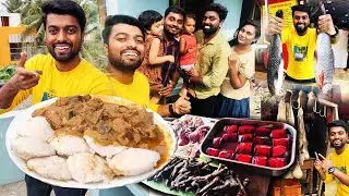 IDLY KARI KULAMBU & Full Goat Shopping - Farm Fresh Meats | Easter Morning Special
