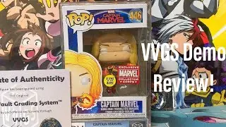 Graded Funko Pop! Review: Captain Marvel Demo from the VVGS